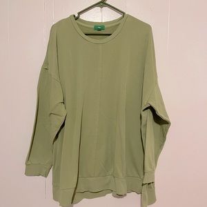 Dip, Size 3X, Green Sweatshirt
